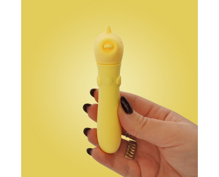 Вібратор-єдиноріжка Unihorn USB Bullet – Bean Blossom, віброкуля, USB-зарядка, 10 режимів