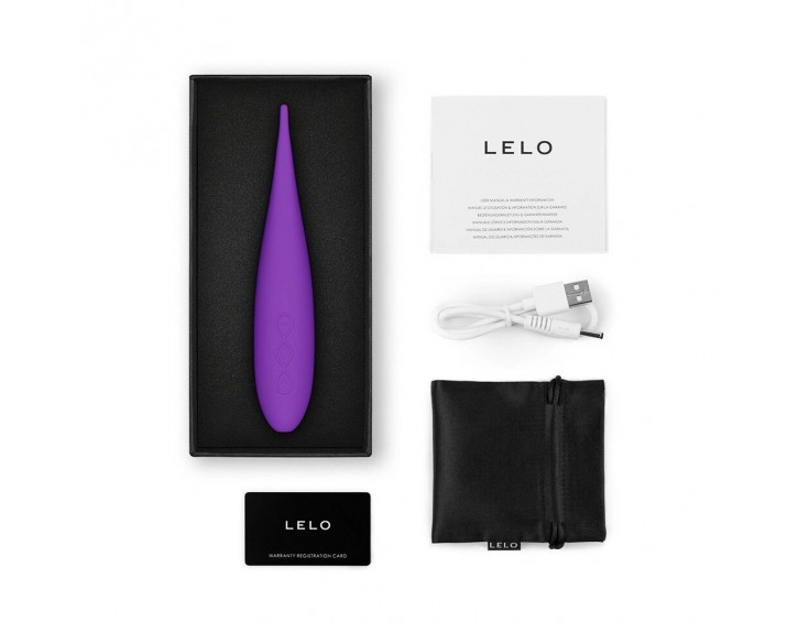 Кліторальний вібратор LELO DOT Travel Purple