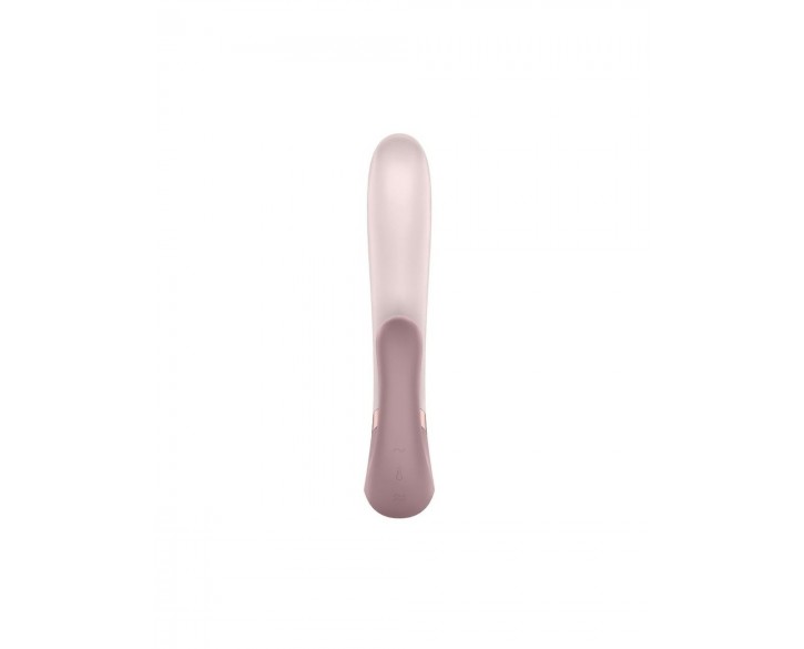 Смарт вібратор-кролик із підігрівом Satisfyer Heat Wave Mauve