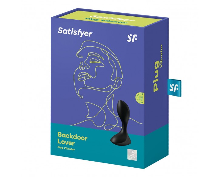 Анальна вібропробка Satisfyer Backdoor Lover Black