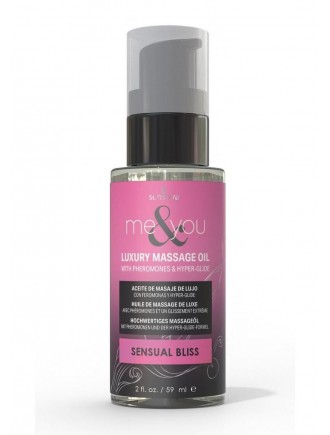 Масажна олія Sensuva Me&You - Sensual Bliss (Pink Grapefruit & Vanilla Bean) 59 мл