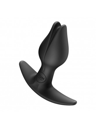 Анальна пробка Fun Factory BOOTIE FEM Black, у вигляді бутона, діаметр 2,9 см, тонкий обмежувач