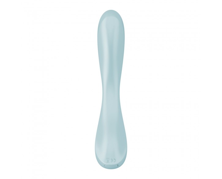 Вібратор Satisfyer G-Spot Wave 2 Ice Blue, імітує доторкання пальця