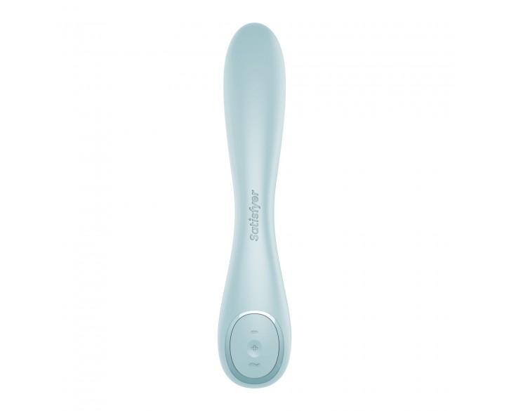 Вібратор Satisfyer G-Spot Wave 2 Ice Blue, імітує доторкання пальця