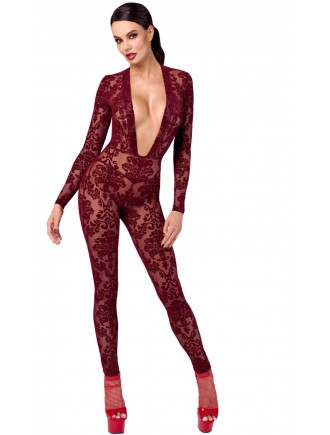 Бодістокінг Noir Handmade F382 Kink Royal Catsuit L
