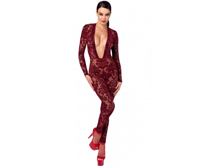 Бодістокінг Noir Handmade F382 Kink Royal Catsuit L