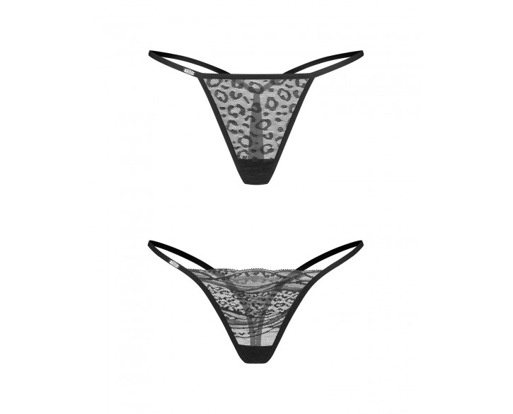 Набір трусиків Obsessive Clara 2-pack thong L/XL