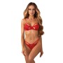 Комплект Obsessive Matildea 2-pcs crotchless set L/XL