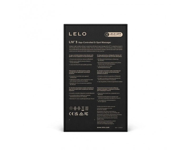 Вібратор LELO Liv 3 Plum