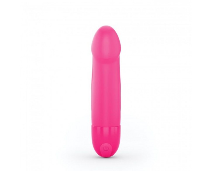 Вібратор Dorcel Real Vibration S Magenta 2.0, діаметр 3,7см, перезаряджається, для точки G