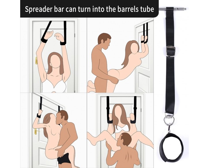 БДСМ-набір LOCKINK YEAHWOW Door Swing & Leg Spreader Bondage set