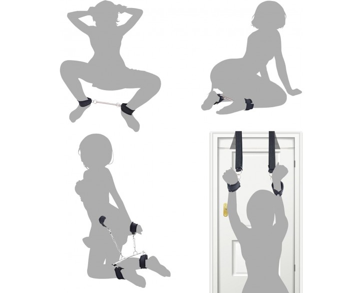 БДСМ-набір LOCKINK YEAHWOW Door Swing & Leg Spreader Bondage set