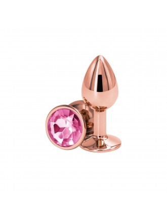Анальна пробка NS Novelties Rear Assets - Rose Gold - Small - Pink