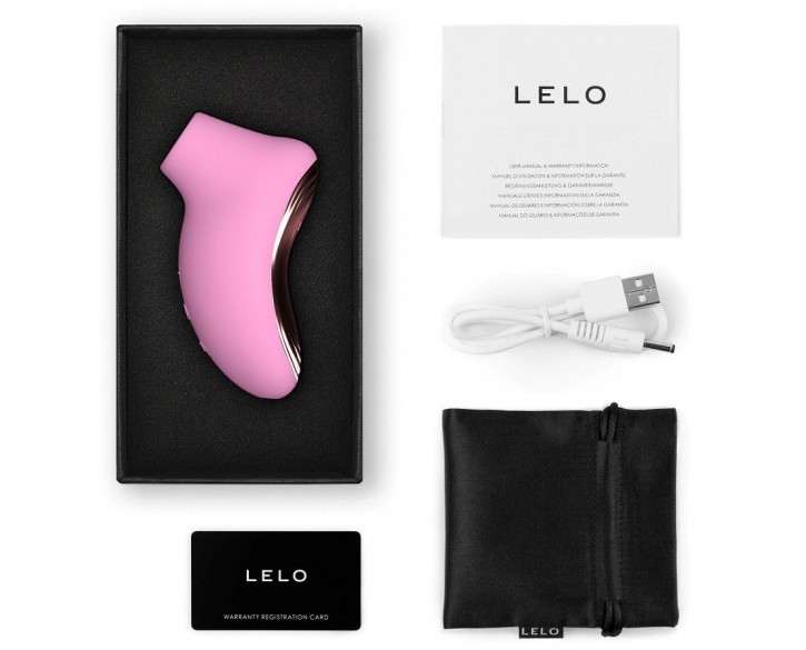 Звуковий стимулятор клітора LELO SONA 2 Travel Pink