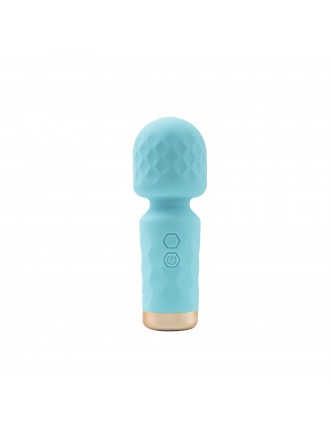 Вібромасажер M’Lady Mini Vibrating Wand Teal