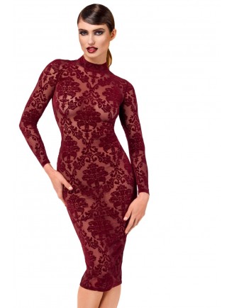 Сукня Noir Handmade F384 Kink Royal midi dress L