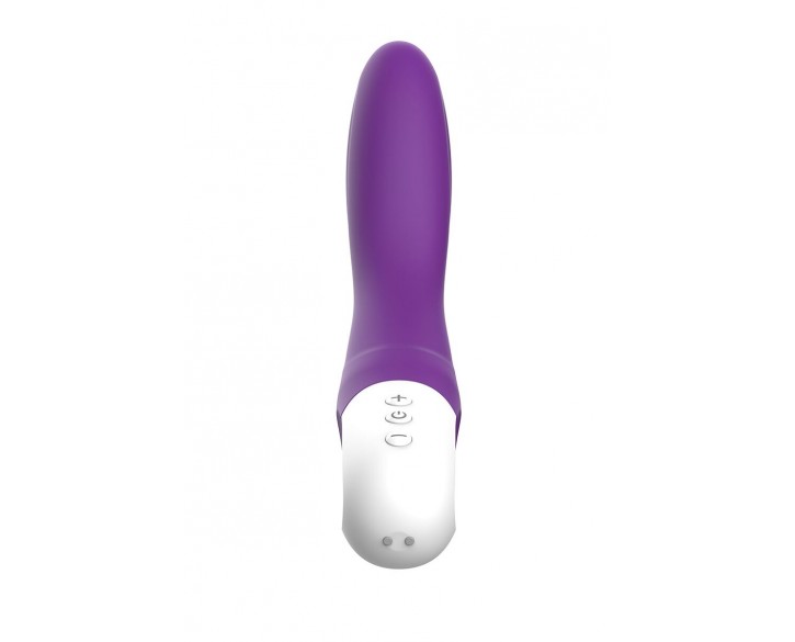 Вібратор точки G Liebe Bend It Rechargeable Purple, 10 режимів, дуже потужний, гнучкий стовбур