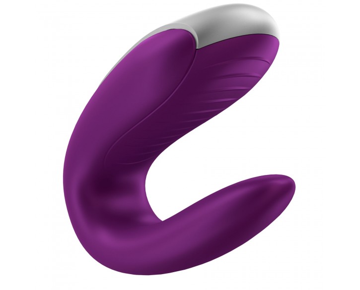 Смарт-вібратор для пар Satisfyer Double Fun (Violet) з пультом ДК