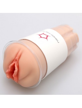 Мастурбатор-вагіна Naked Factory Cup Sleeve V–3, наскрізний