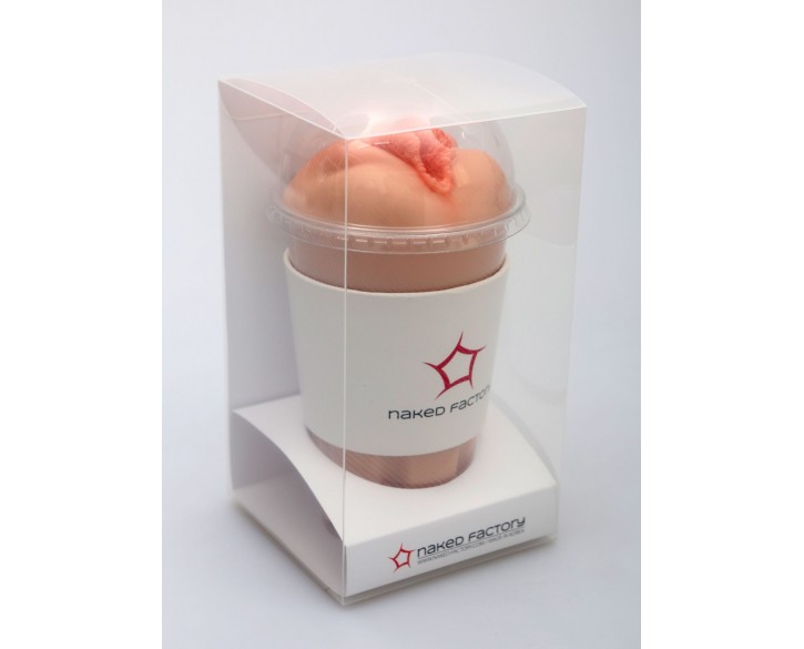 Мастурбатор-вагіна Naked Factory Cup Sleeve V–3, наскрізний