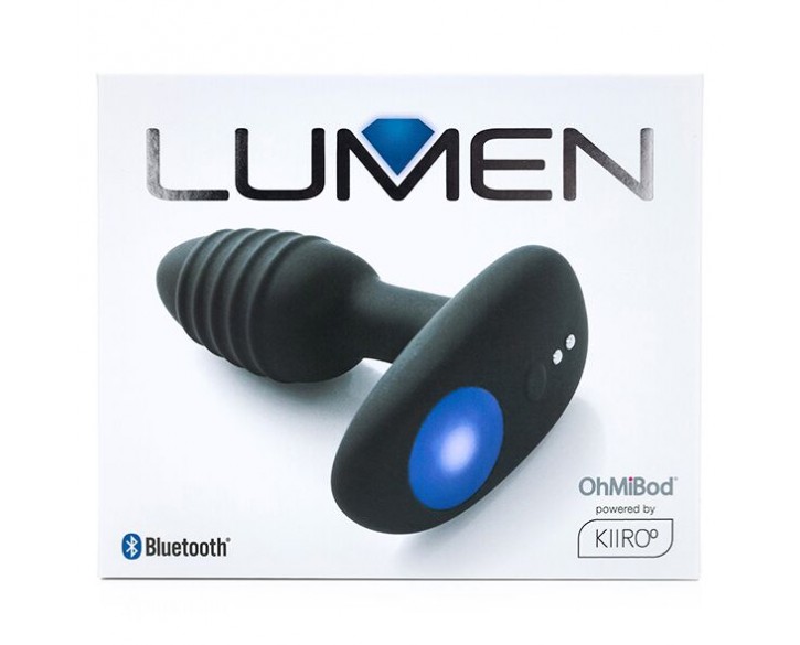 Інтерактивна анальна пробка OhMiBod Lumen powered by KIIROO