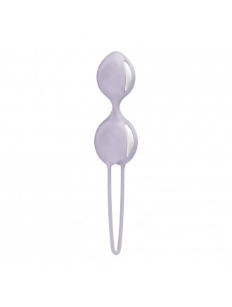 Вагінальні кульки Fun Factory SMARTBALLS DUO Purple, 2 шт, діаметр 3,2 та 3,6 см