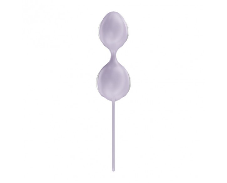Вагінальні кульки Fun Factory SMARTBALLS DUO Purple, 2 шт, діаметр 3,2 та 3,6 см