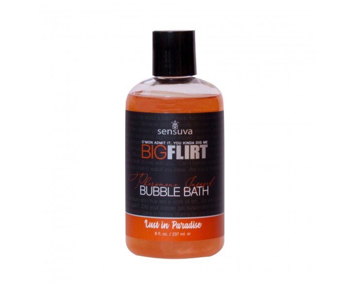 Піна для ванни Sensuva — Big Flirt Pheromone Bubble Bath — Lust in Paradise (237 мл)