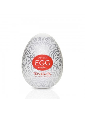 Мастурбатор-яйце Tenga Keith Haring Egg Party