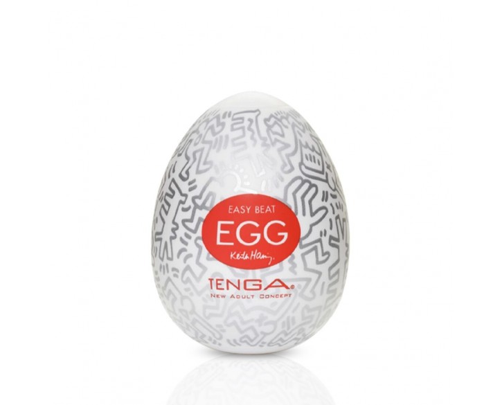 Мастурбатор-яйце Tenga Keith Haring Egg Party