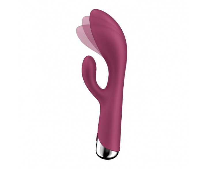 Вібратор-кролик з ротацією Satisfyer Spinning Rabbit 1 Red, 3 мотори