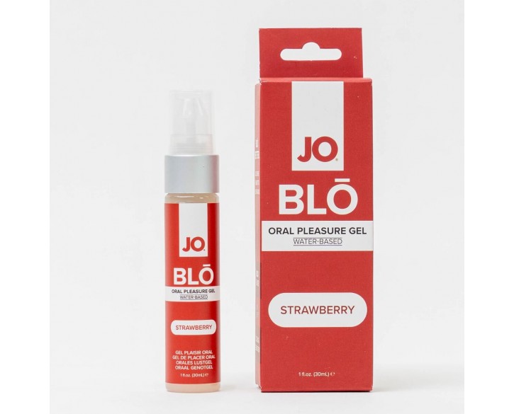 Гель для оральних пестощів JO - BLO - Strawberry 30 мл