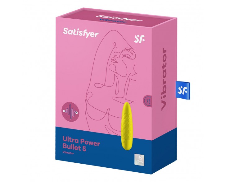 Мінівібратор Satisfyer Ultra Power Bullet 5 Yellow