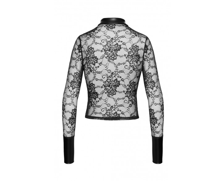 Блуза Noir Handmade F377 Noirelle Lace Button-up Shirt M