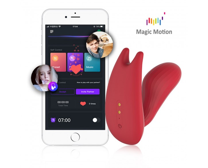 Смартвібратор Magic Motion Umi Red