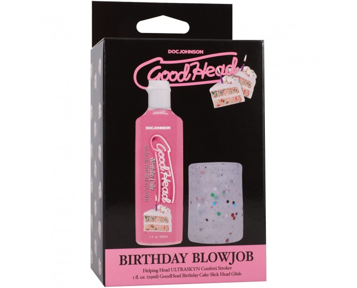 Набір для мінету Doc Johnson GoodHead Birthday Blowjob Kit