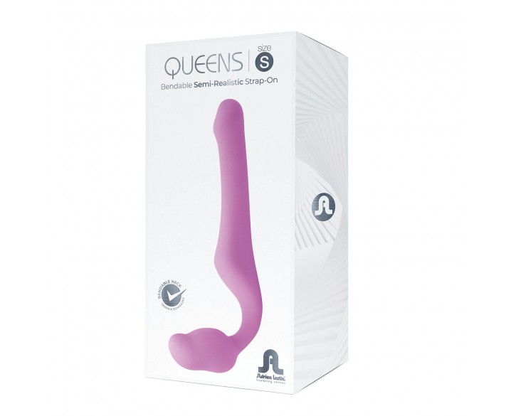 Безремінний страпон Adrien Lastic Queens S, регульований вигин, діаметр 3 см