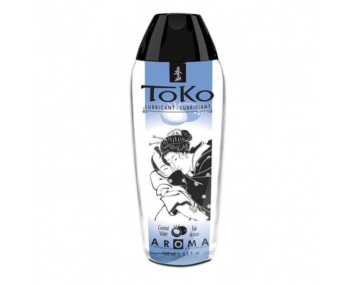 Лубрикант на водній основі Shunga Toko AROMA – Coconut Water (165 мл), не містить цукру