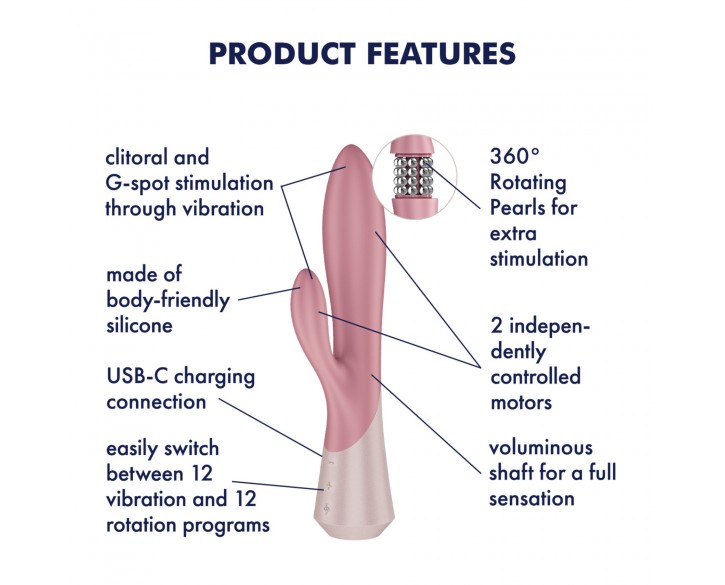 Вібратор-кролик Satisfyer Pearl Bunny 1