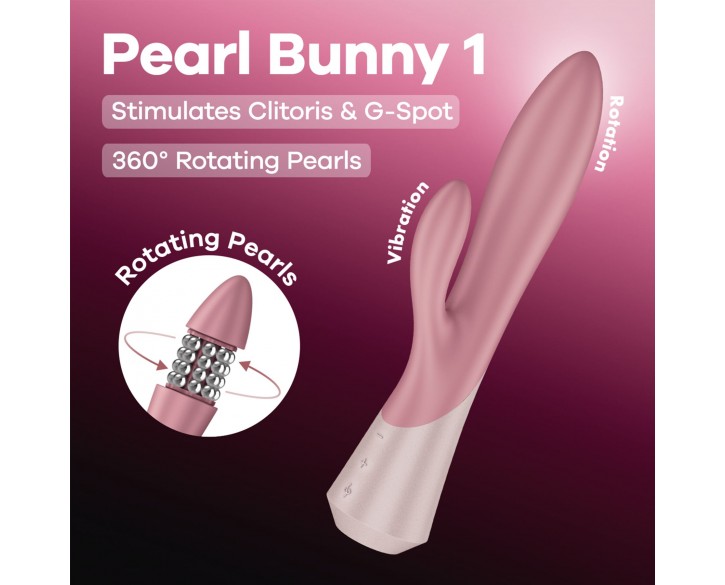 Вібратор-кролик Satisfyer Pearl Bunny 1