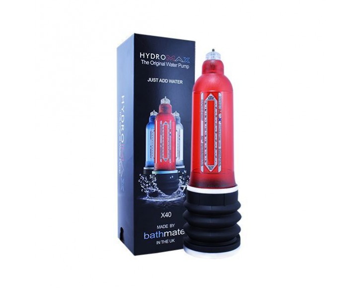 Гідро Bathmate Hydromax 9 Red (X40), для члена довжиною від 18 до 23см, діаметр до 5,5 см