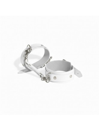 Наручники із екошкіри Art of Sex - Eva, колір білий
