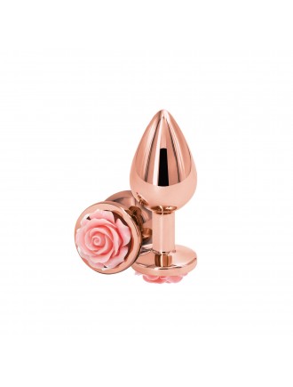 Анальна пробка NS Novelties Rear Assets - Rose - Medium - Pink