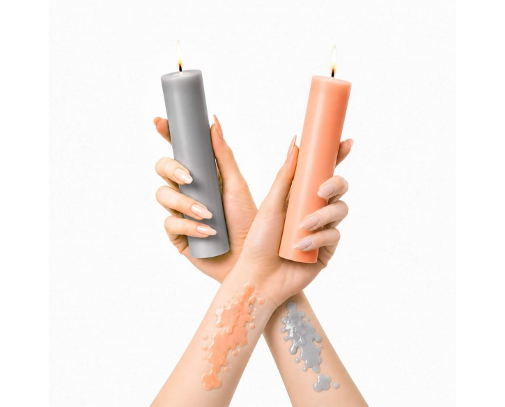 Свічка для WaxPlay Feral Feelings soft 15 см Light Orange