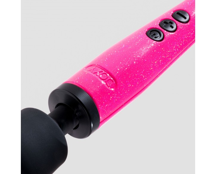 Вібромасажер DOXY Die Cast Massager Hot Pink, дуже потужний, живлення 220В, металевий корпус