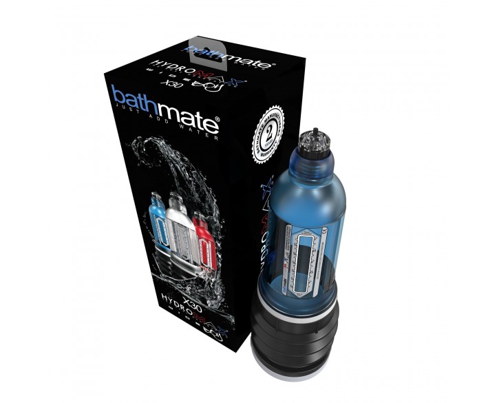 Гідропомпа Bathmate Hydromax 7 WideBoy Blue (X30) для члена довжиною від 12,5 до 18 см, діаметр до 5