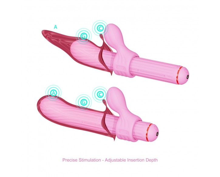 Вібратор Otouch Magic Stick S1 Plus - Pink