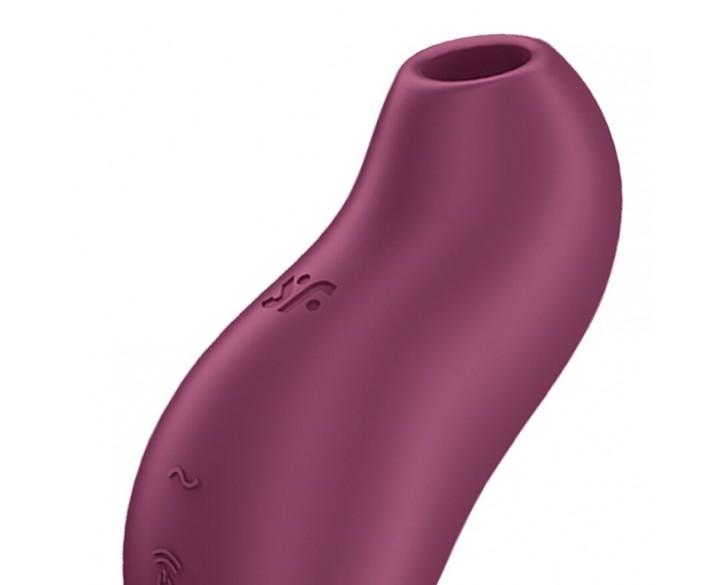 Вакуумний кліторальний стимулятор з вібрацією Satisfyer Pocket Pro 1 Purple