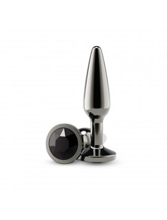 Анальна пробка NS Novelties Rear Assets - Tapered - Medium - Gunmetal - Black
