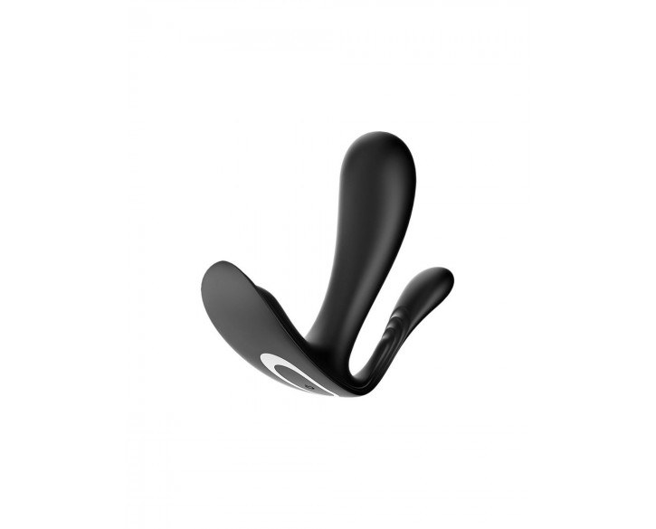 Подвійний смарт-вібратор у трусики Satisfyer Top Secret+ Black